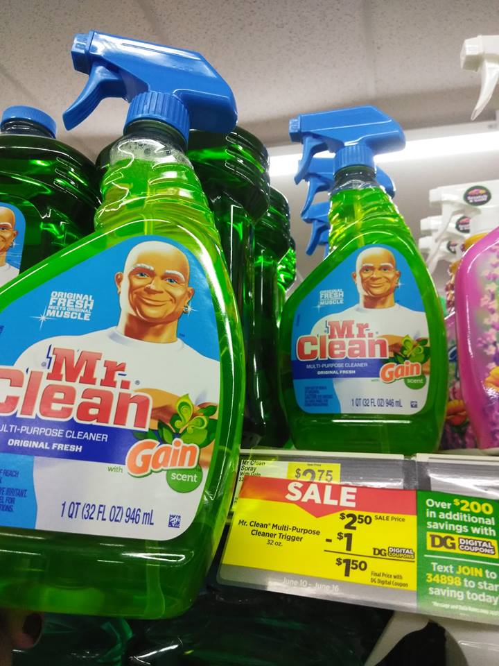 Mr Clean Spray