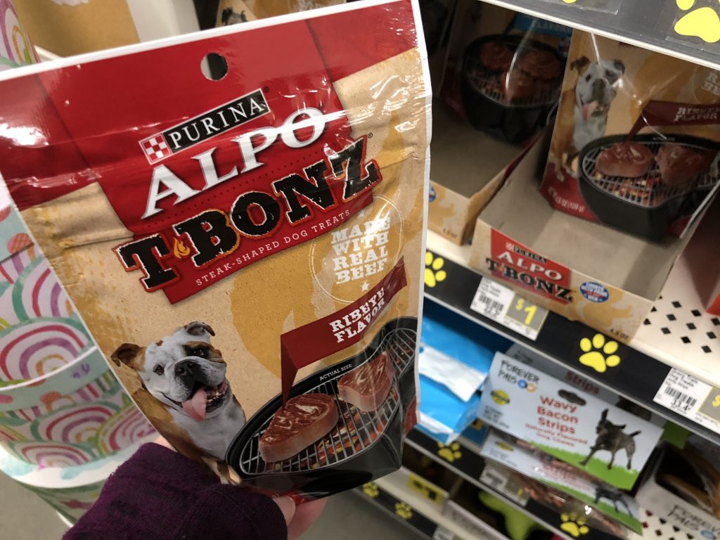 Purina Alpo T-Bonz Dog Snacks Only $0.25 at Dollar General 
