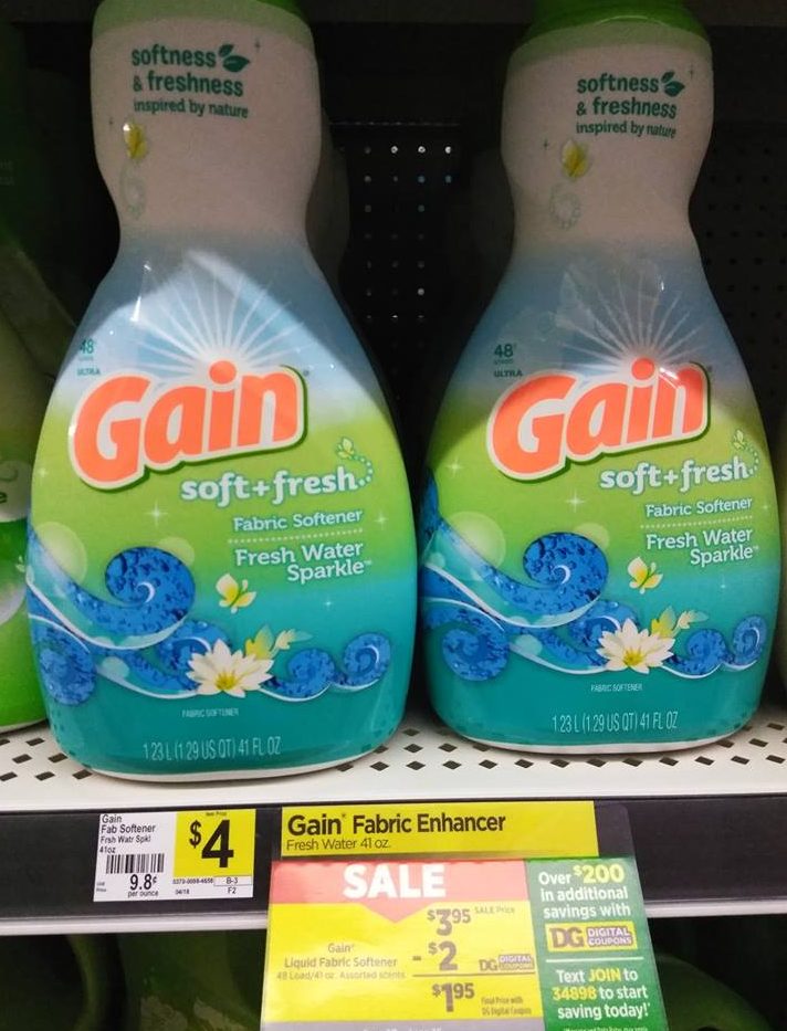 Gain Liquid Fabric Softener