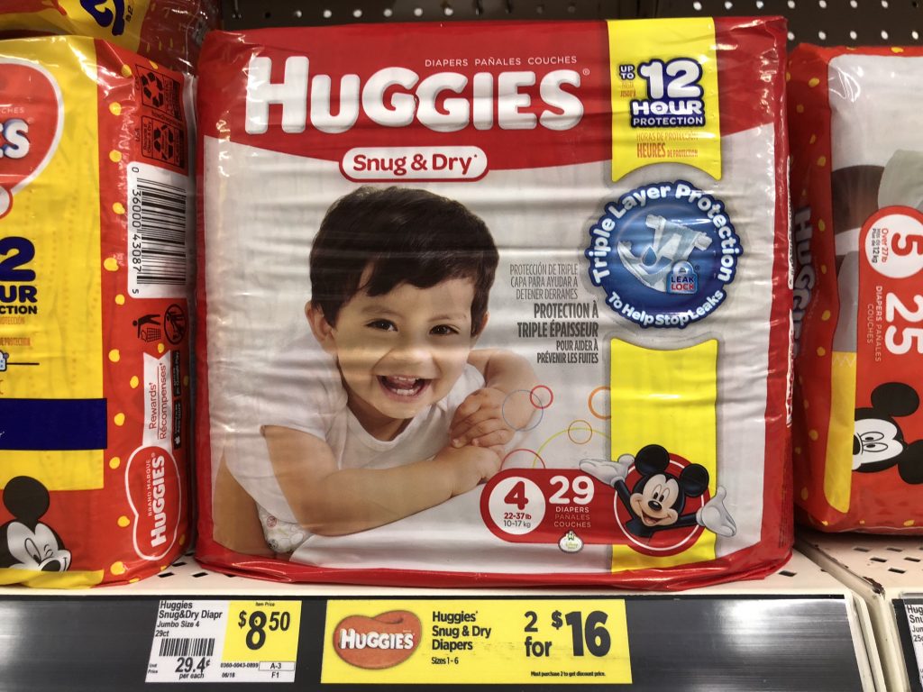 Huggies Diapers at Dollar General