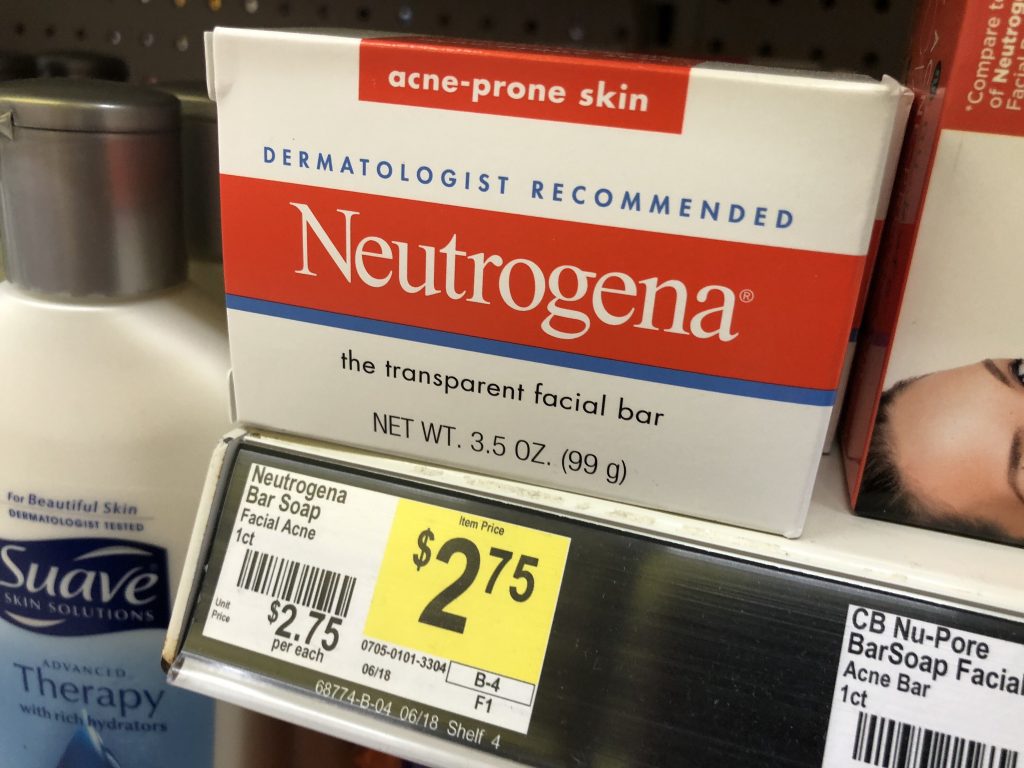 Neutrogena Acne Bars Soap for FREE 