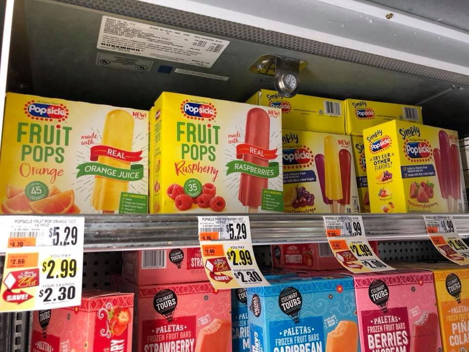 Popsicle Sale At Tops 2
