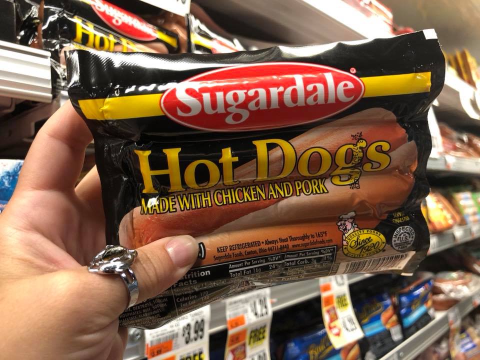 Sugardale Hot Dogs