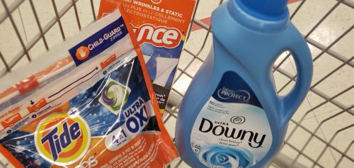 tide, bounce, downy