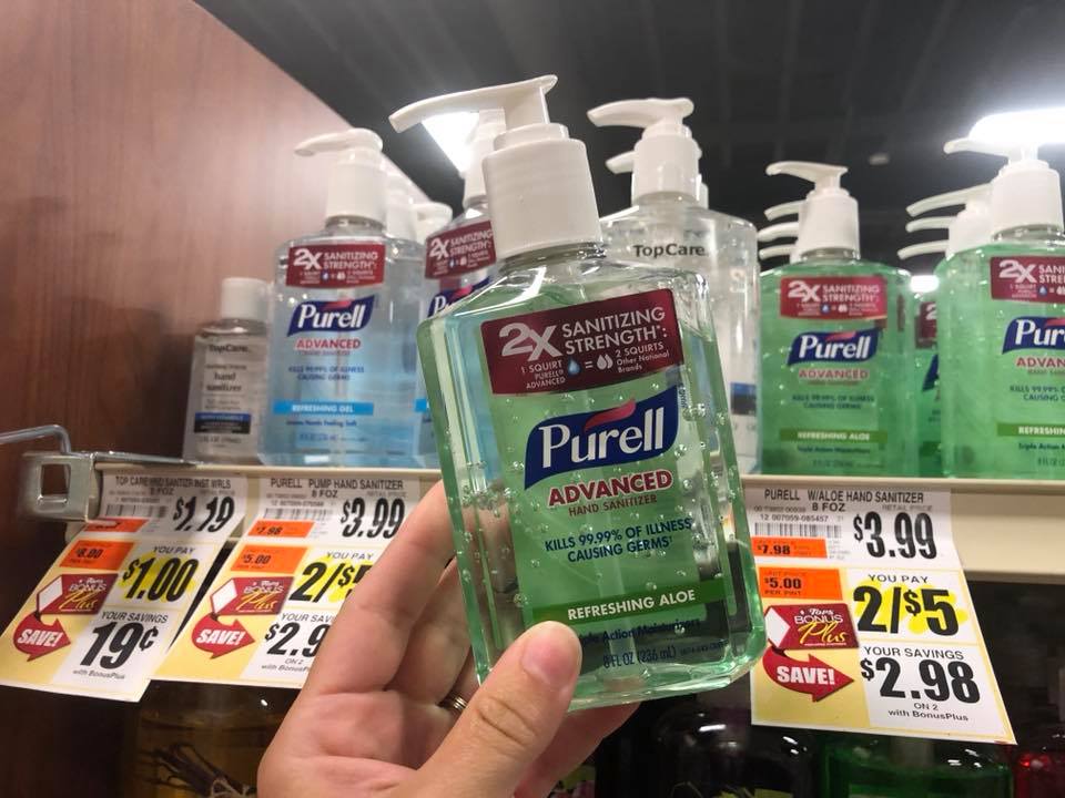Purell At Tops Sale