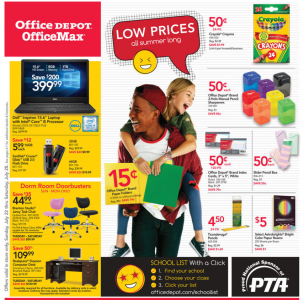 Office Depot Back To School Week 7 22 18