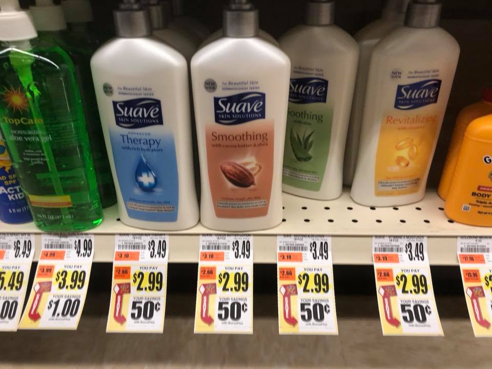Suave Lotion At Tops 2