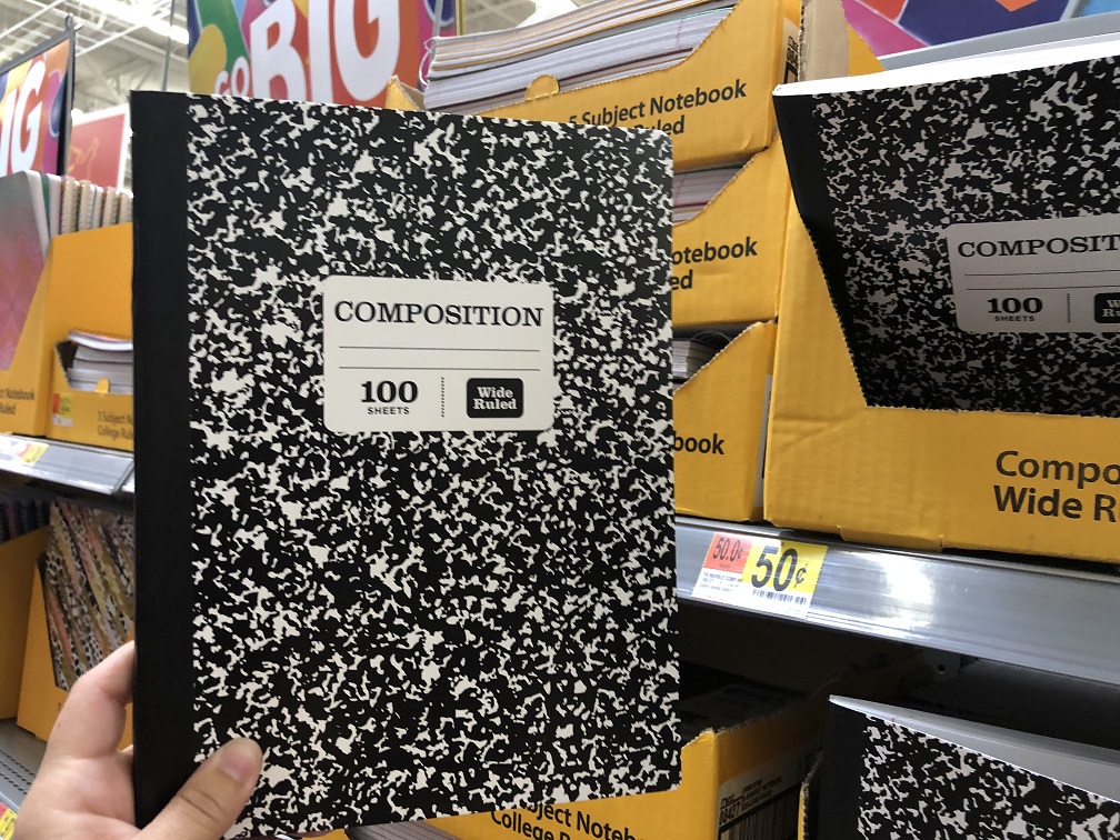 Composition Notebooks $0 50 At Walmart