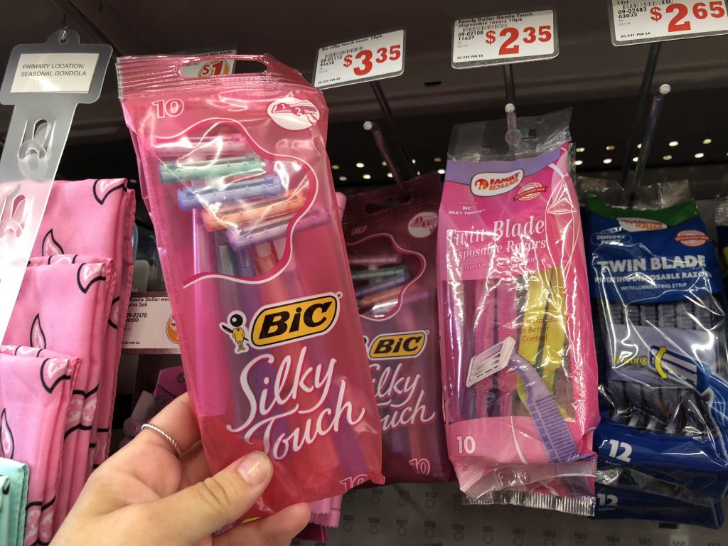 bic razors family dollar