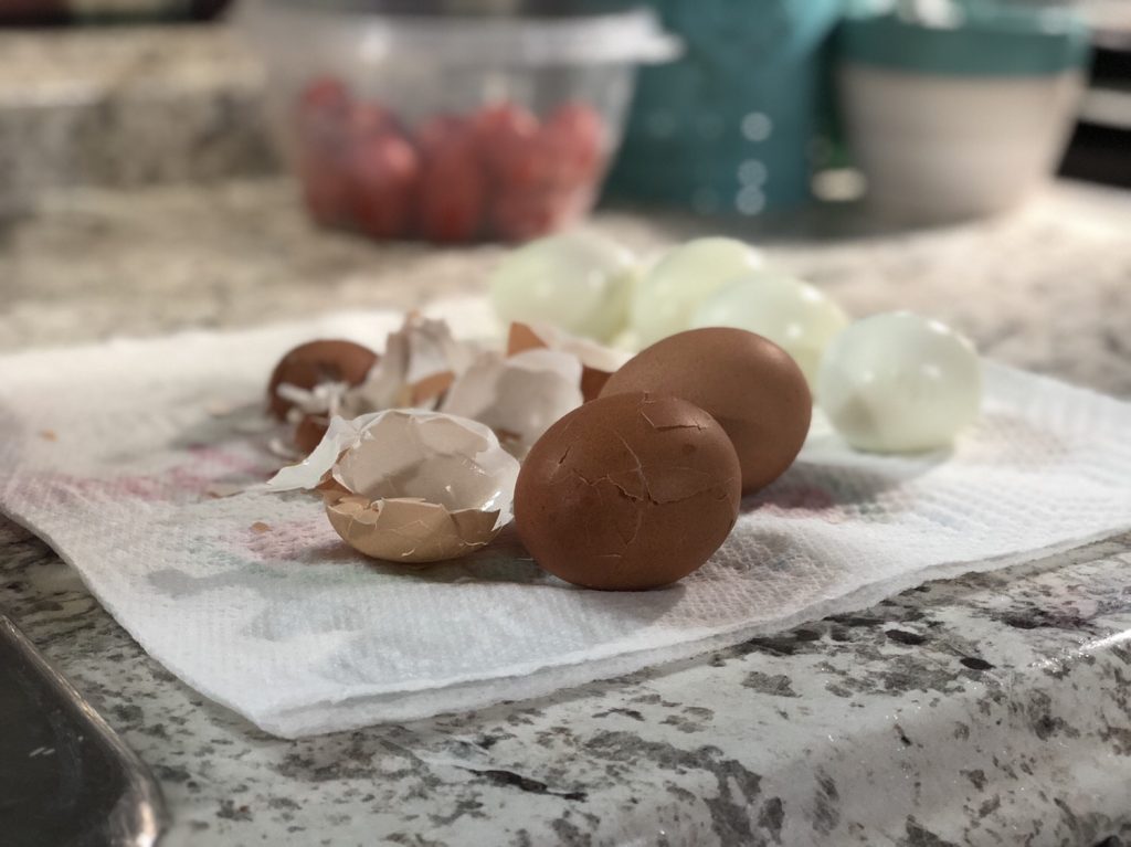 The Best Way to Peel Fresh Hard Boiled Eggs