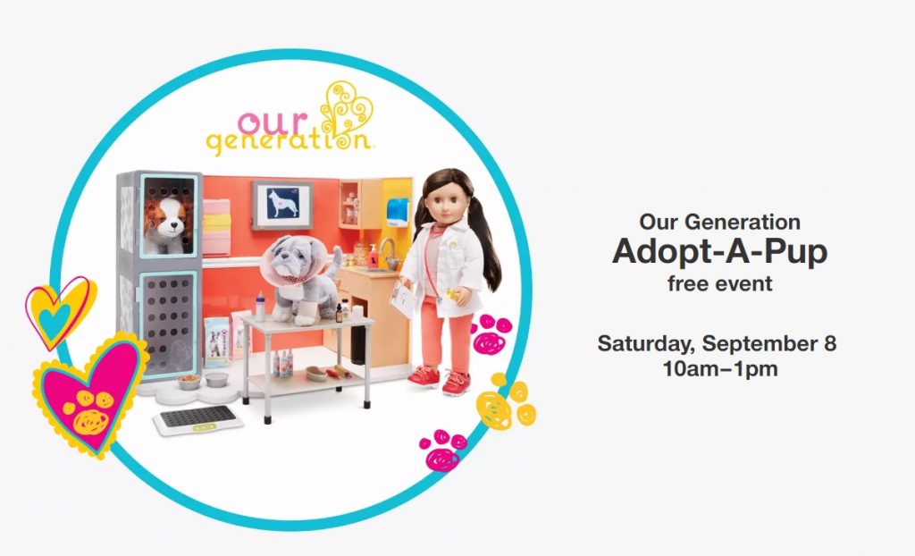 Our Generation Adopt-A-Pup Event at Target 