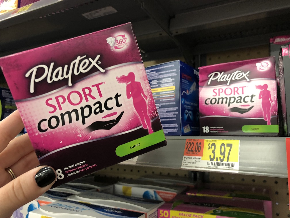 Playtex Sport Compact At Walmart