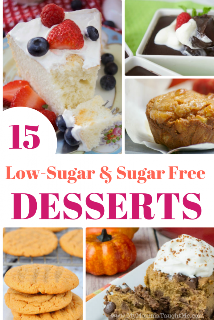 15 Low Sugar & Sugar Free Desserts