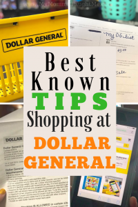Best Known Tips Shopping At Dollar General (1)