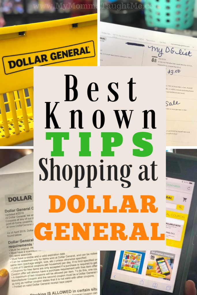 Best Known Tips Shopping At Dollar General 