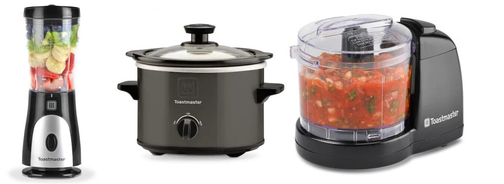 Pay $6.42 for 3 Toastmaster Kitchen Appliances 