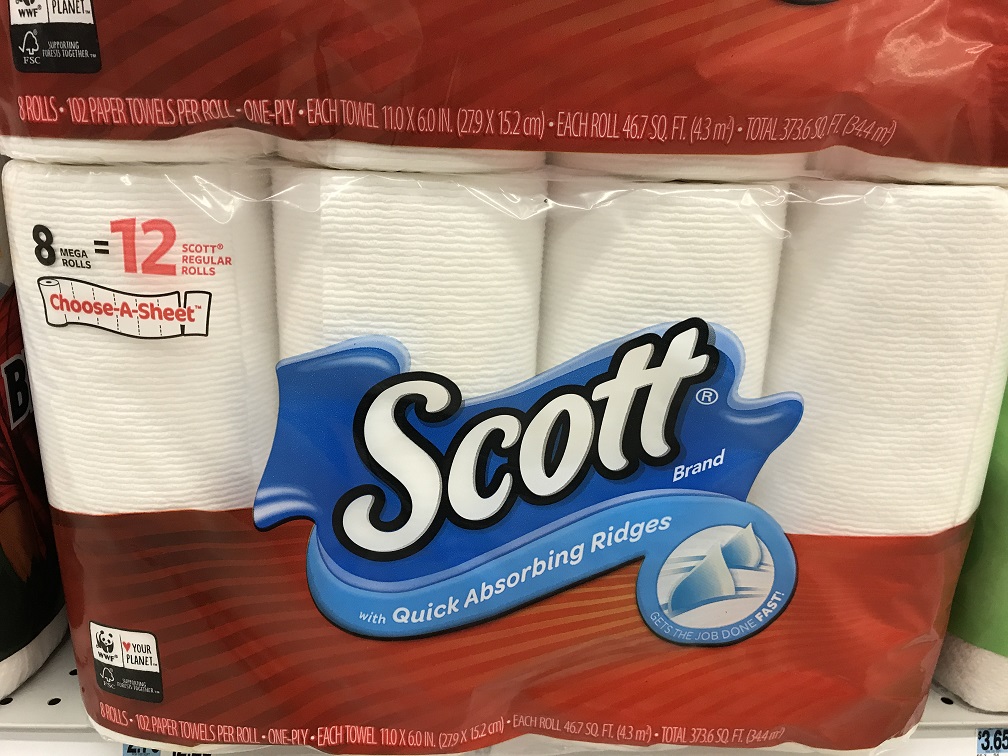 Scott Paper Towels 8 Pk