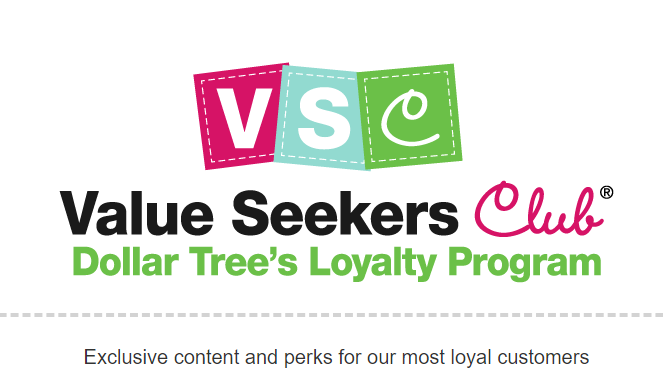 Dollar Tree Value Seekers Club