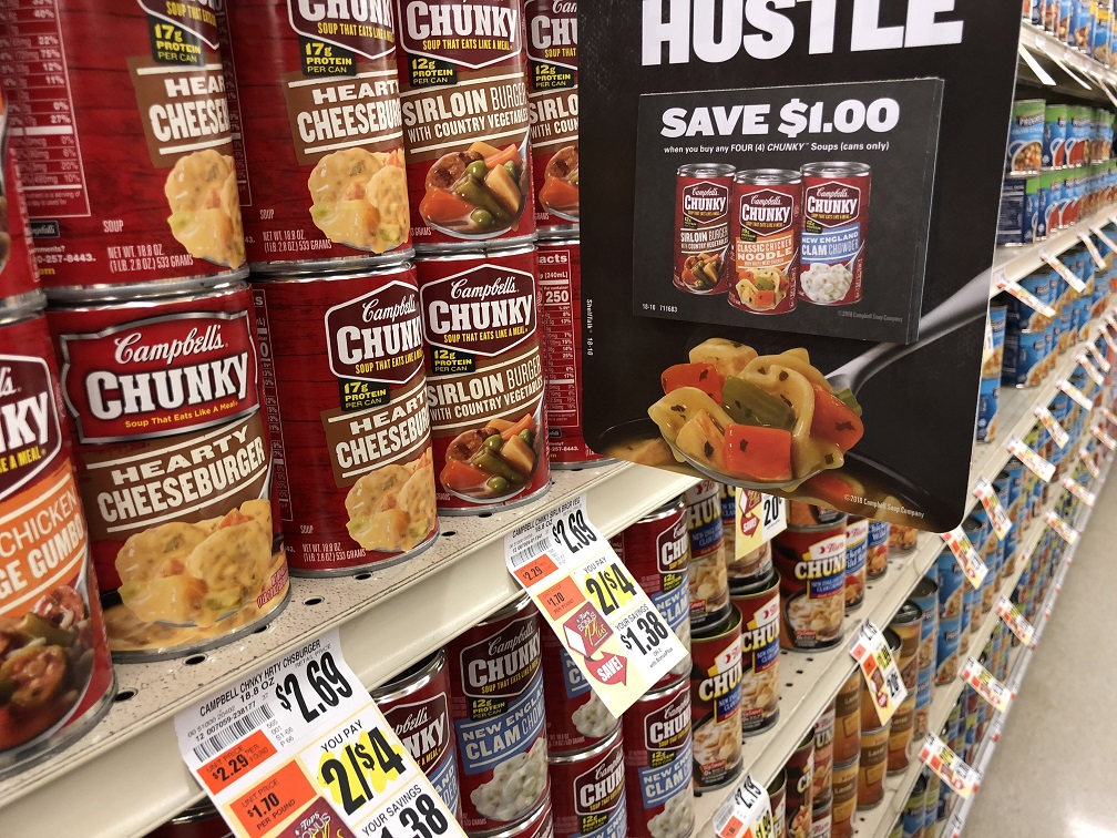 Campbells Chunky Soup Sale And Tear Pad Coupon