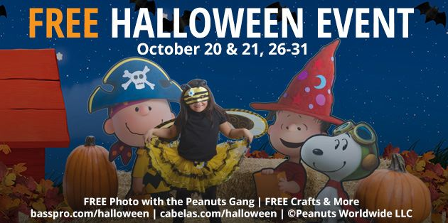 Free Halloween Event At Bass Pro