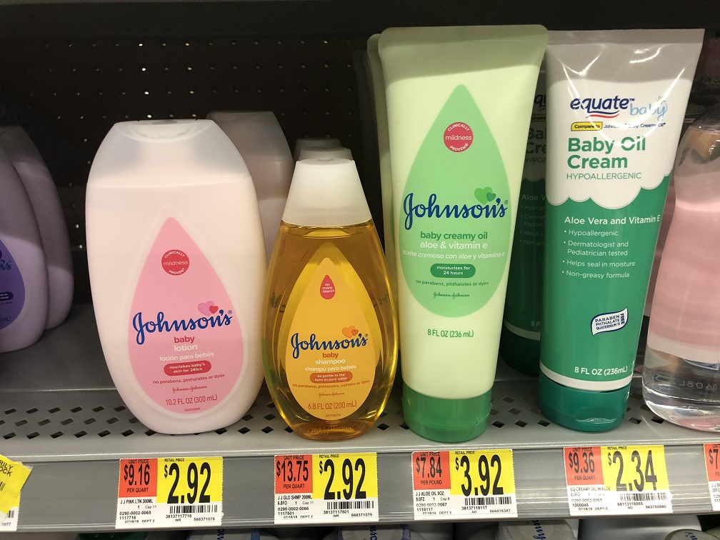 Johnson's New Bottles Walmart