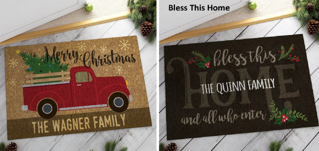 Personalized Door Mats $13 99