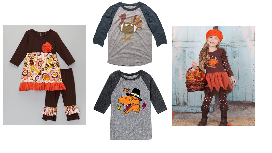Thanksgiving Cute Kids Outfits
