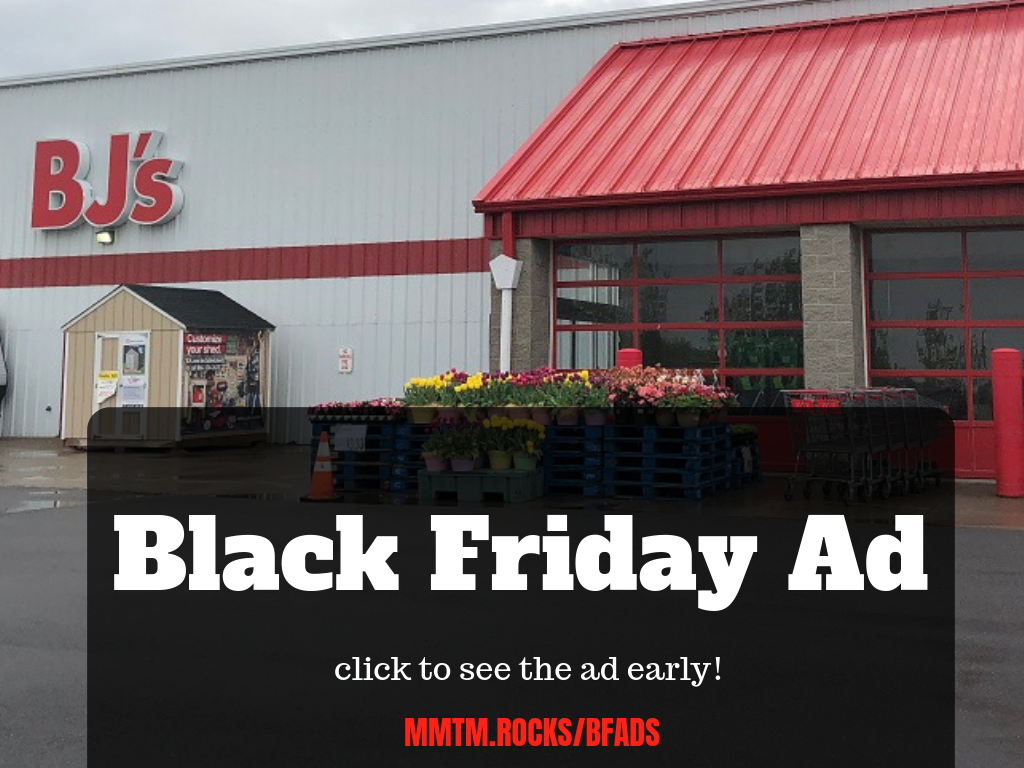 BJ's Wholesale Club Black Friday Ad Scan 2018.