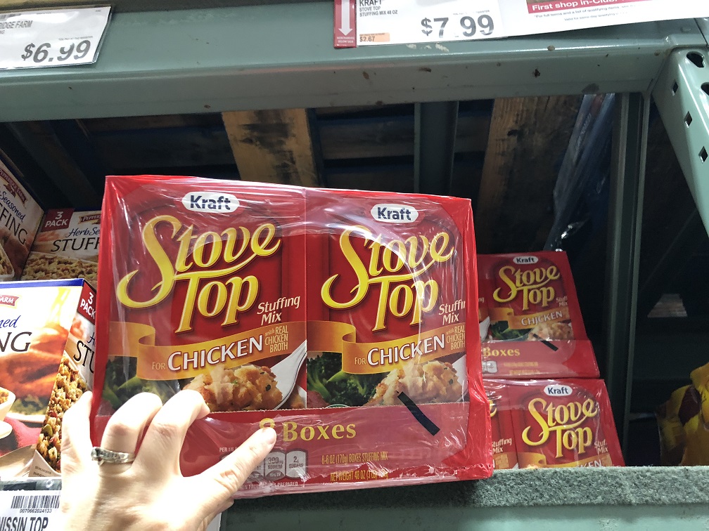 stove top stuffing at bjs