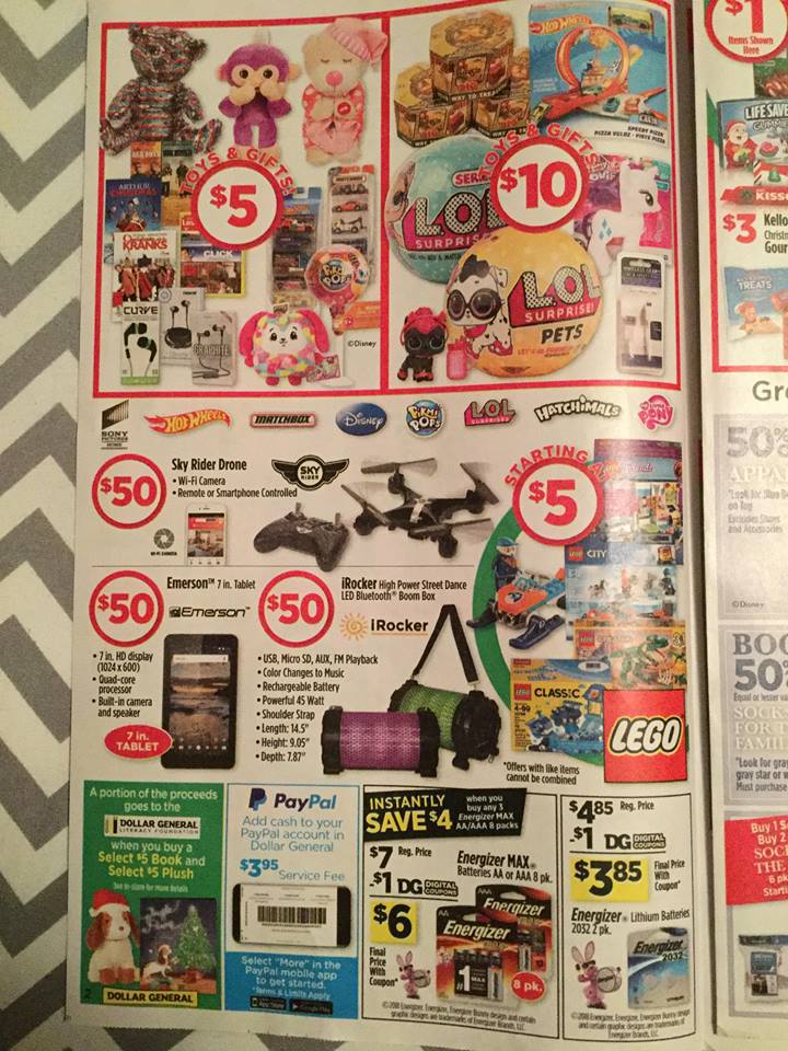 Dollar General Ad Preview Week 12 12 18 Page 2