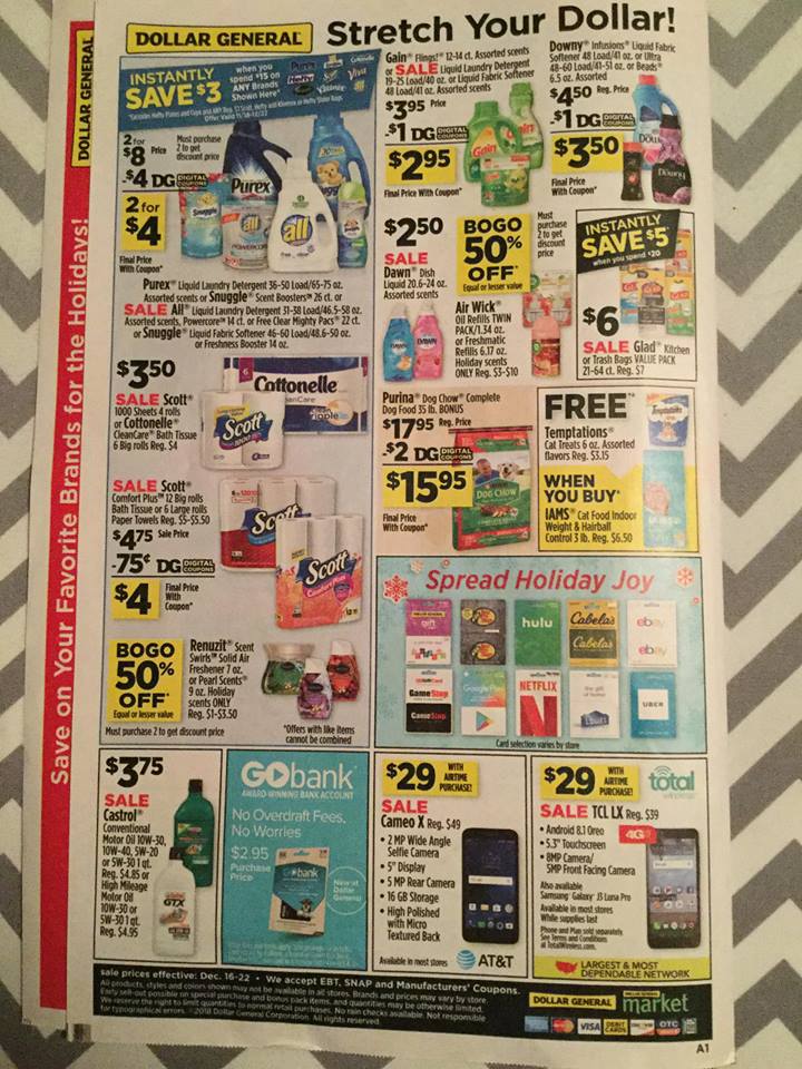 Dollar General Ad Preview Week 12 12 18 Page 8