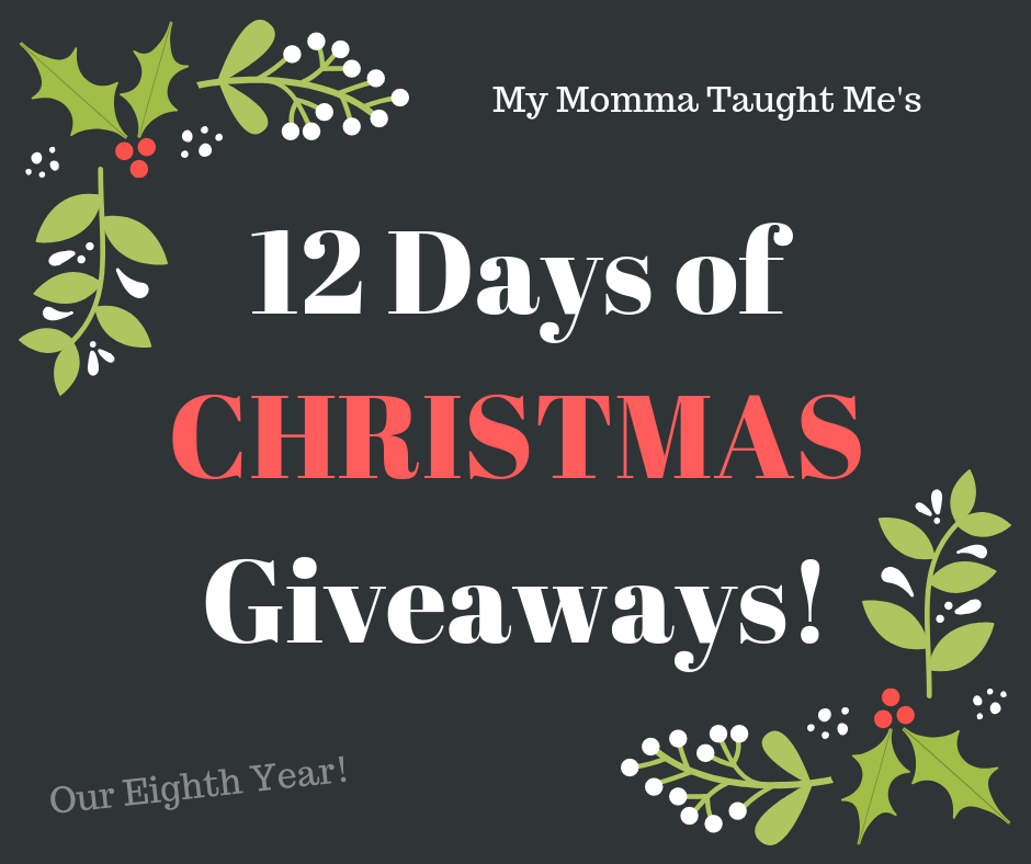 MMTM Annual 12 Days Of Christmas Giveaway