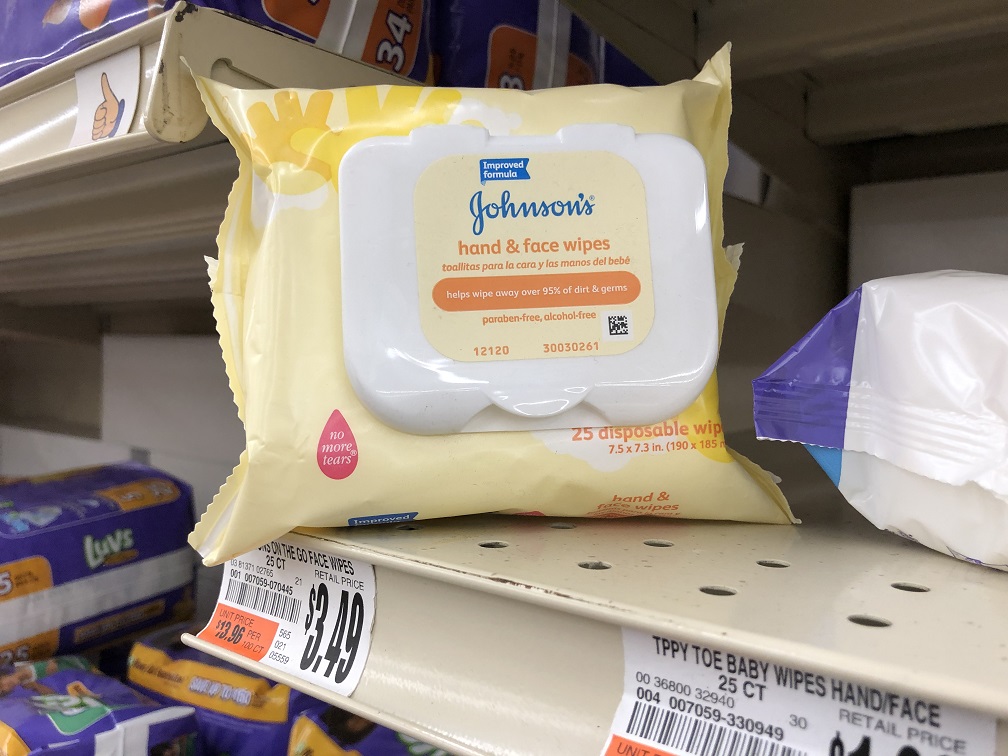 Johnsons Baby Wipes At Tops Markets
