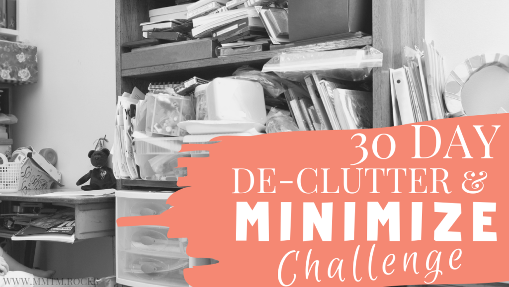 30 Day De Clutter & Minimize Challenge (1)