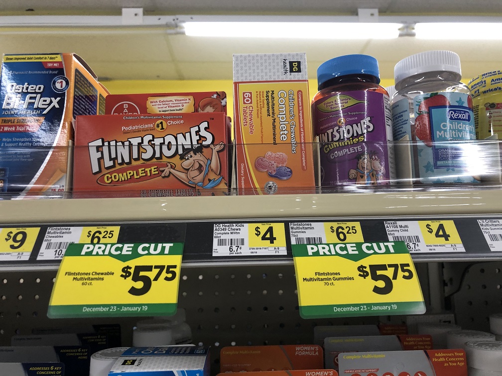 Flintstones Vitamins Sale At Dollar General
