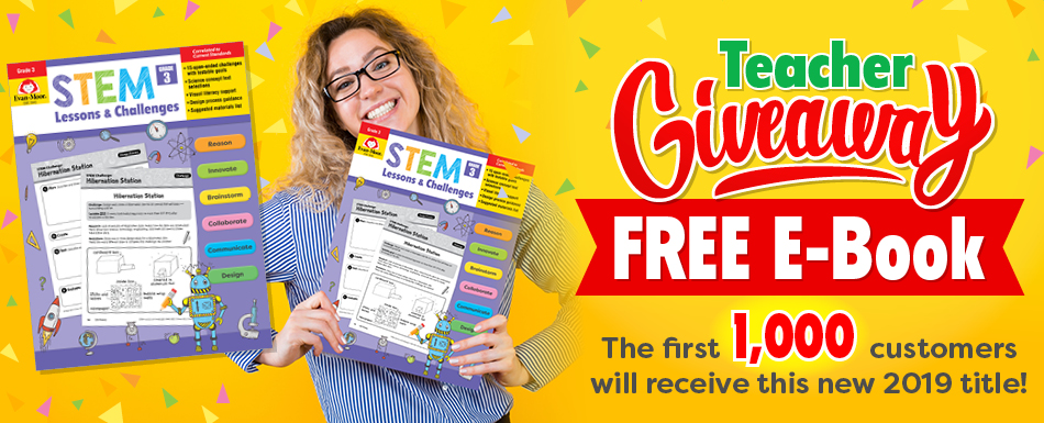 STEM Lessons And Chalenges E Book Giveaway
