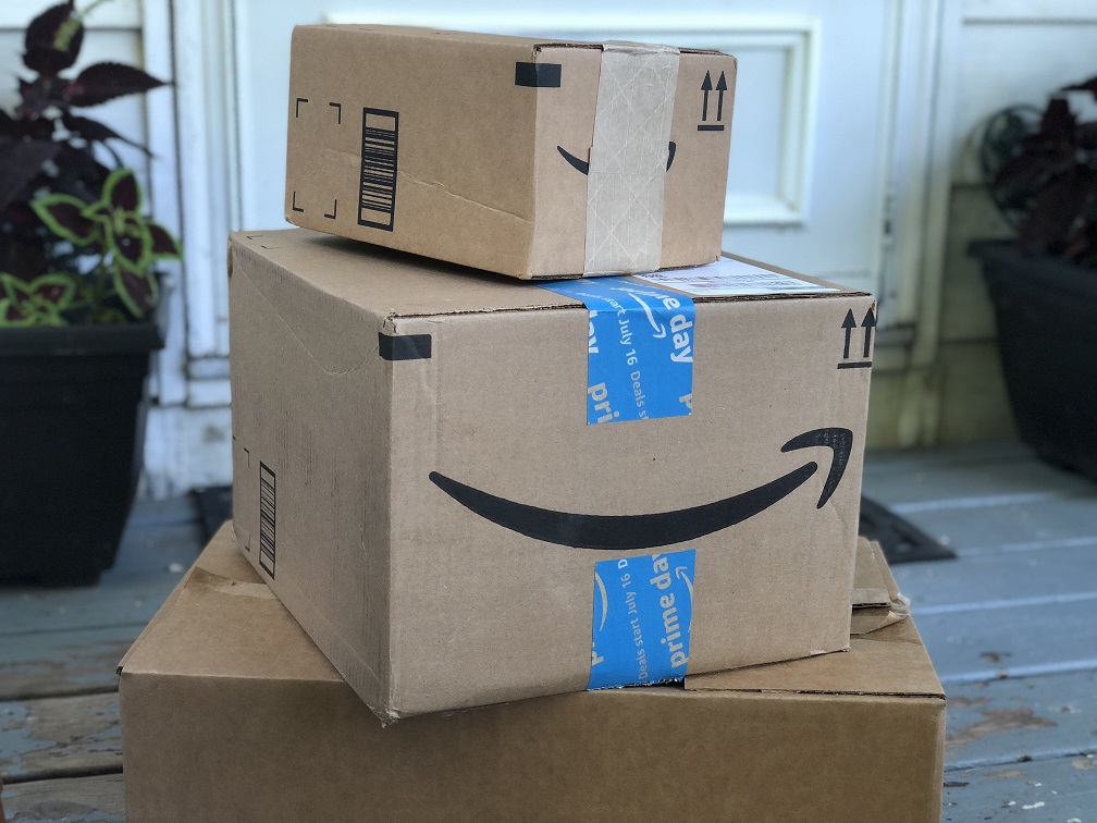 Amazon Prime Boxes On Porch