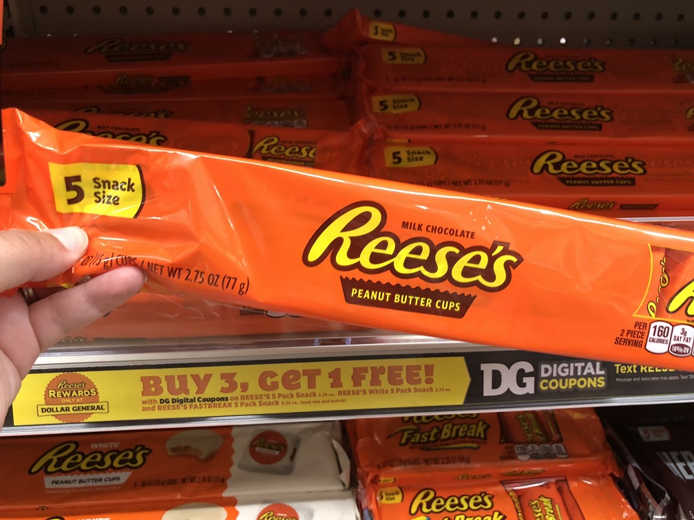 Reese's Candy Deal At Dollar General