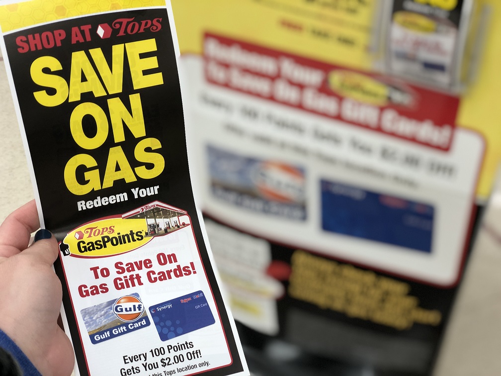 Tops Markets Gas Points For Gas Gift Cards