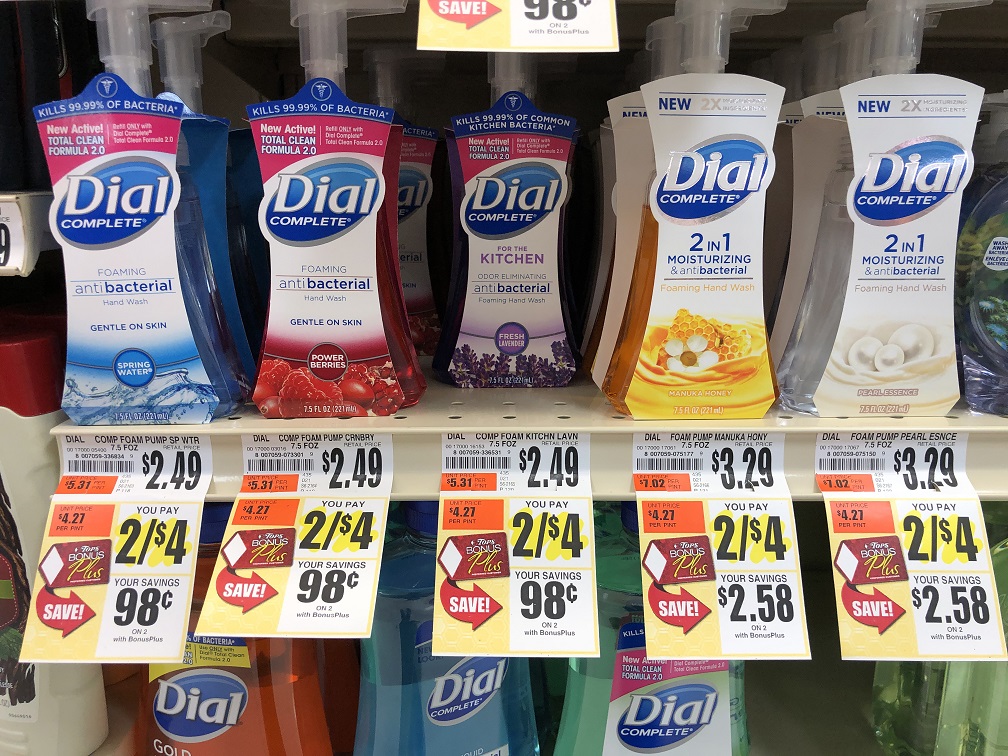 Dial Complete Foam Hand Soap At Tops