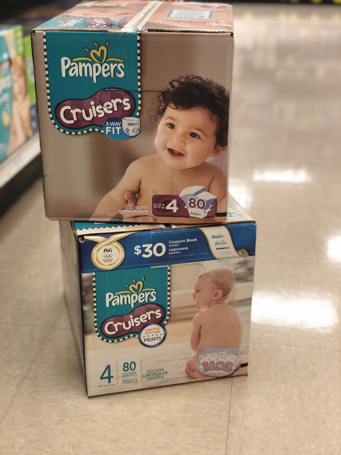 Pampers Boxes Diapers