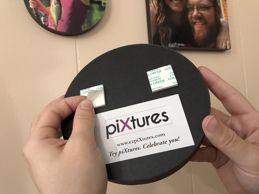 Pixtures Photos Backing Stick And Peel So Easy To Use