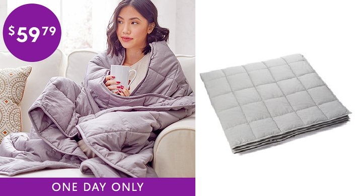 Weighted Blanket One Day Deal