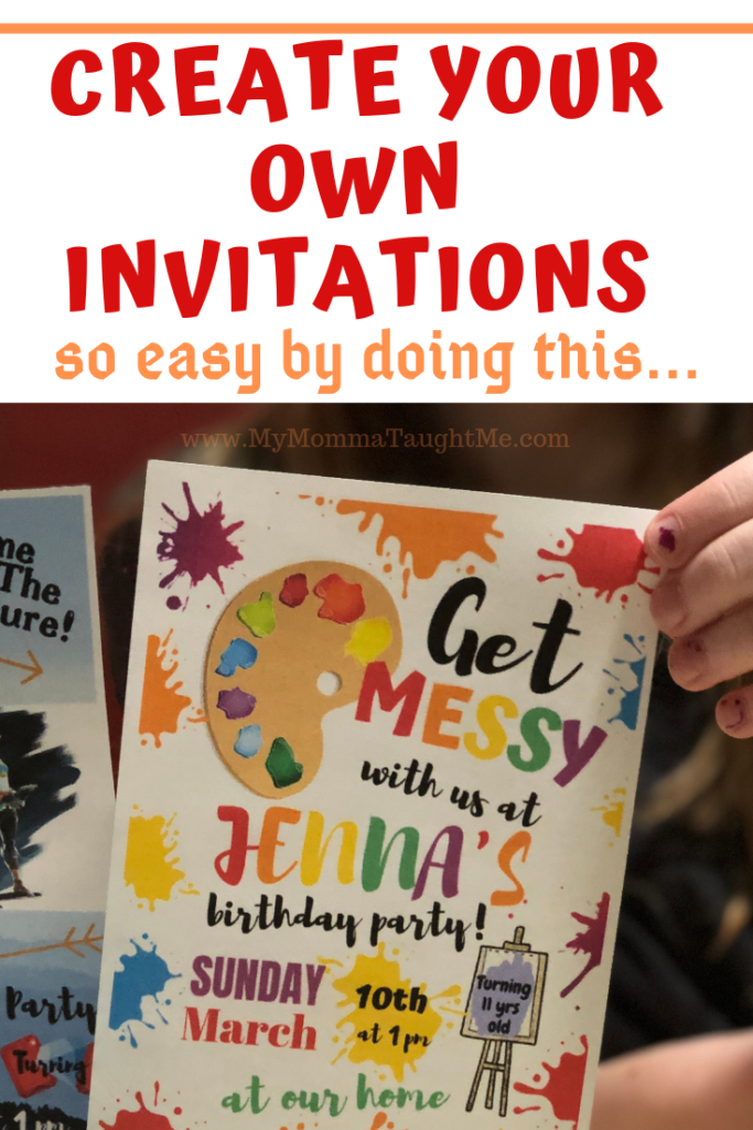 Create Your Own Invitations So Easy By Doing This 