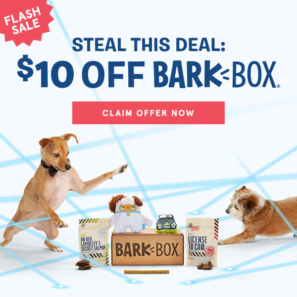 Barkbox $10 Off Coupon Offer