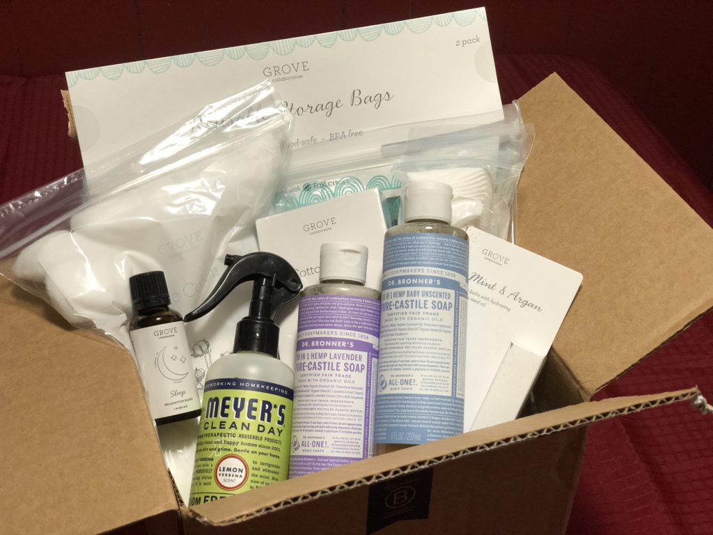 Grove Box Healthier Cleaning Items