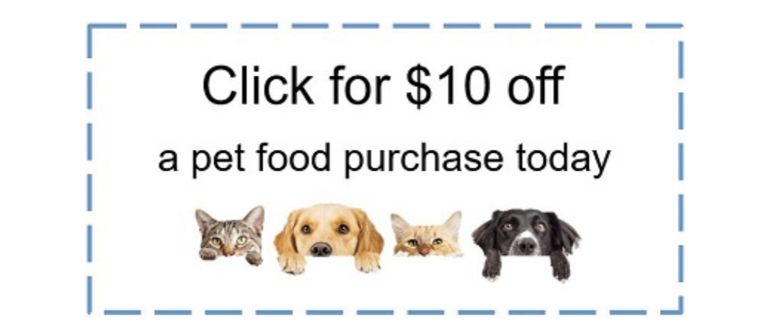 Free $10 Amazon Pet Food Credit 