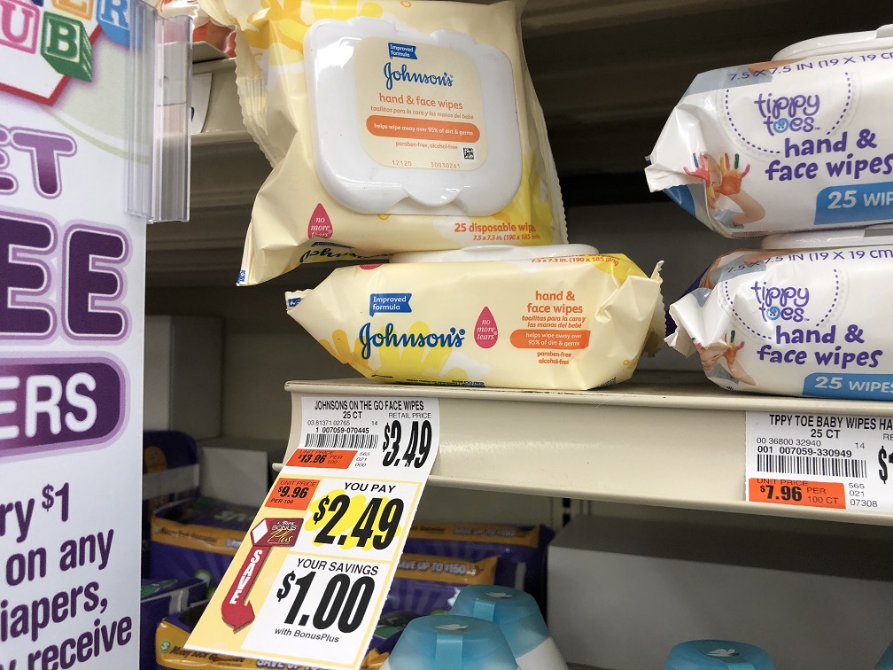 Johnson's Hand And Face Wipes Sale At Tops Markets