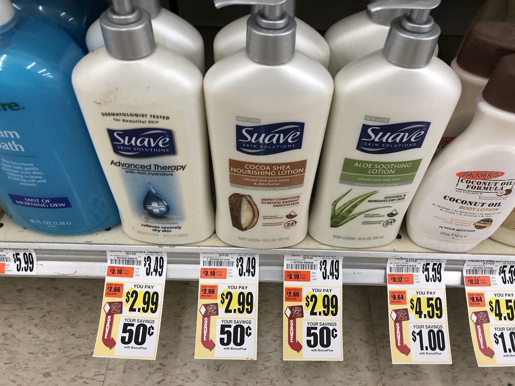 Suave Lotion Sale At Tops Markets