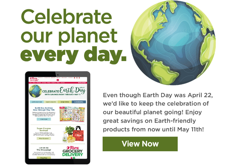 Earth Day Super Coupons Tops